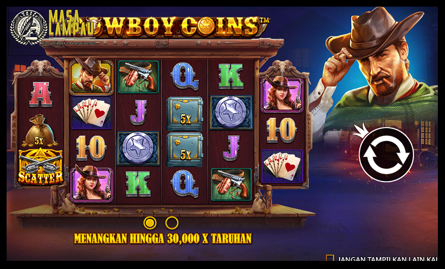 Petualangan Liar Jackpot Menggila di Cowboy Coins