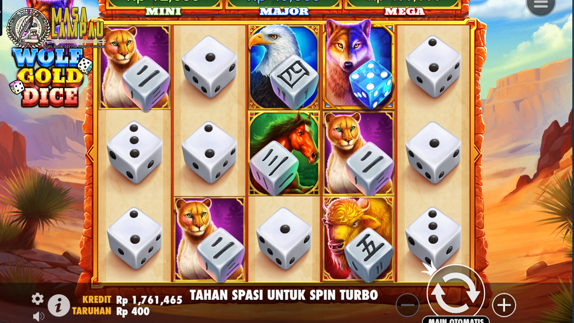 Wolf Gold Dice: Berburu Harta di Hutan Liar