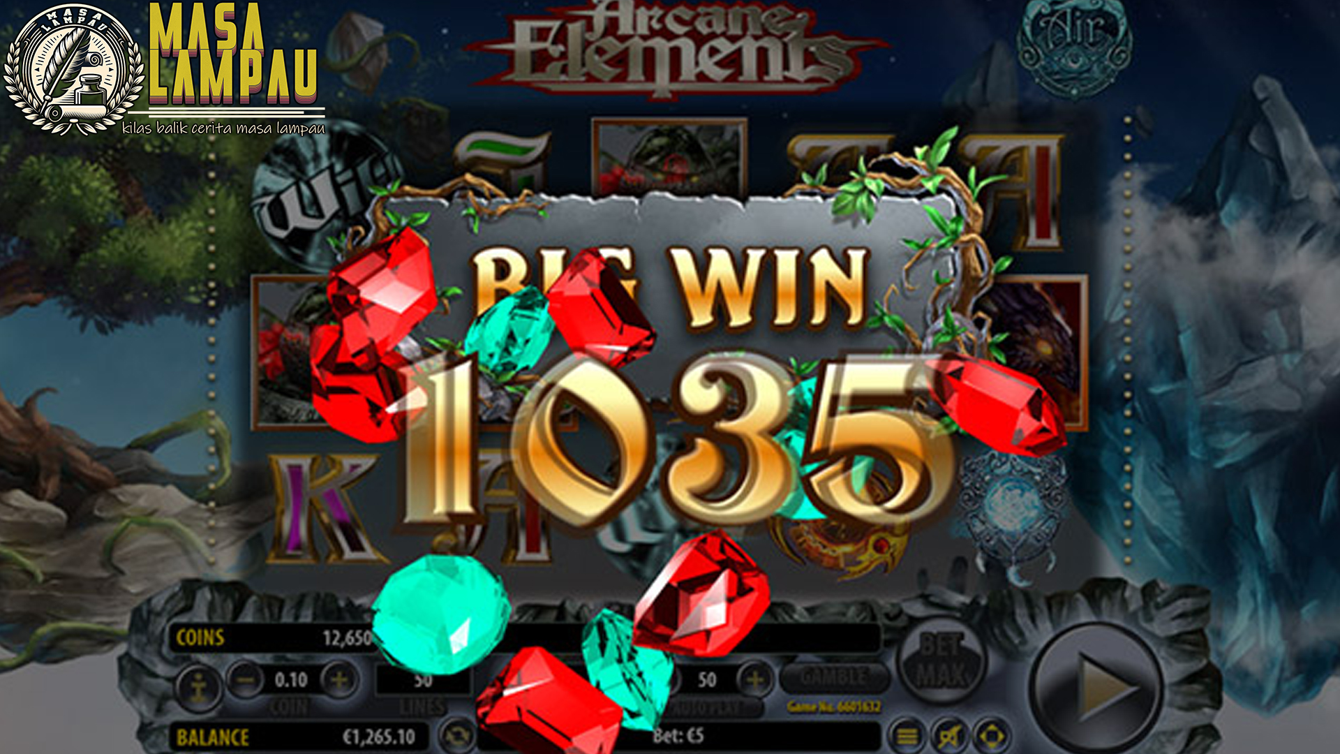 Misteri Dunia Sihir Slot Arcane Elements dengan Untung Besar