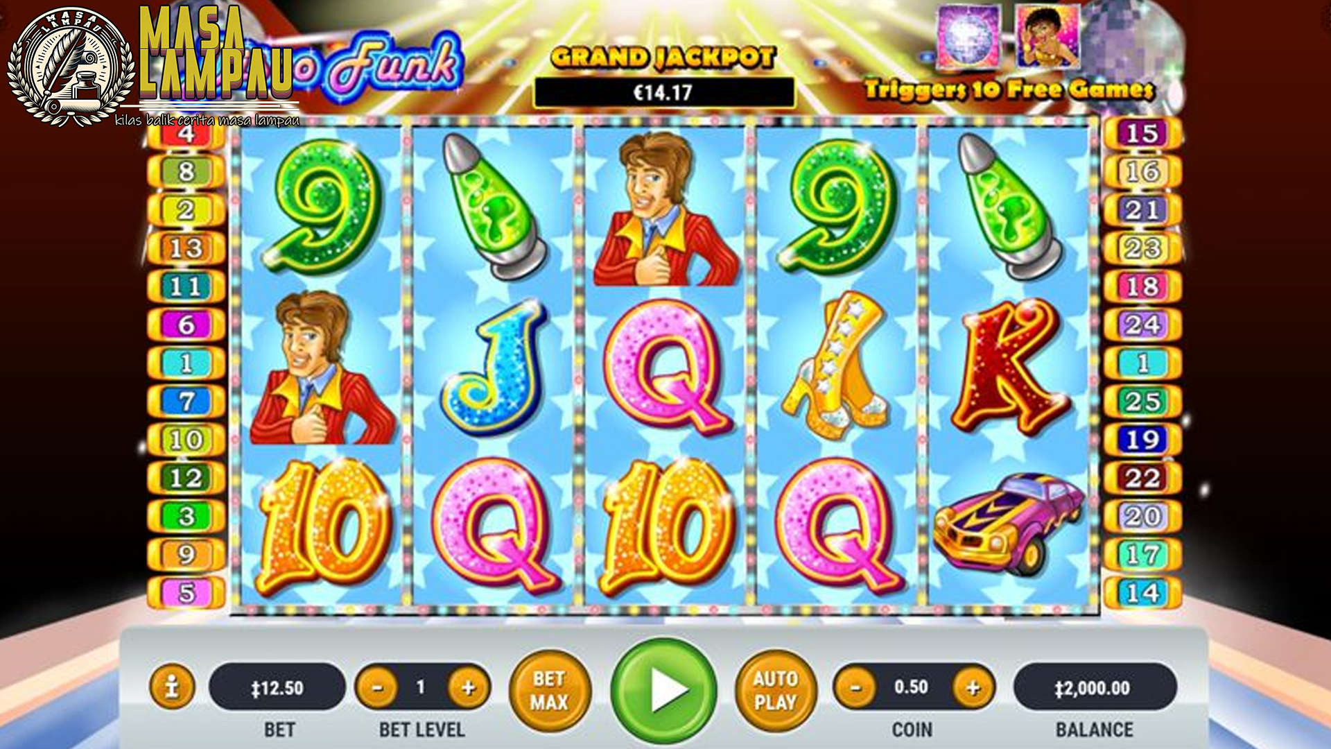 Slot Disco Funk: Sensasi Baru Bermain Slot yang Bikin Ketagihan