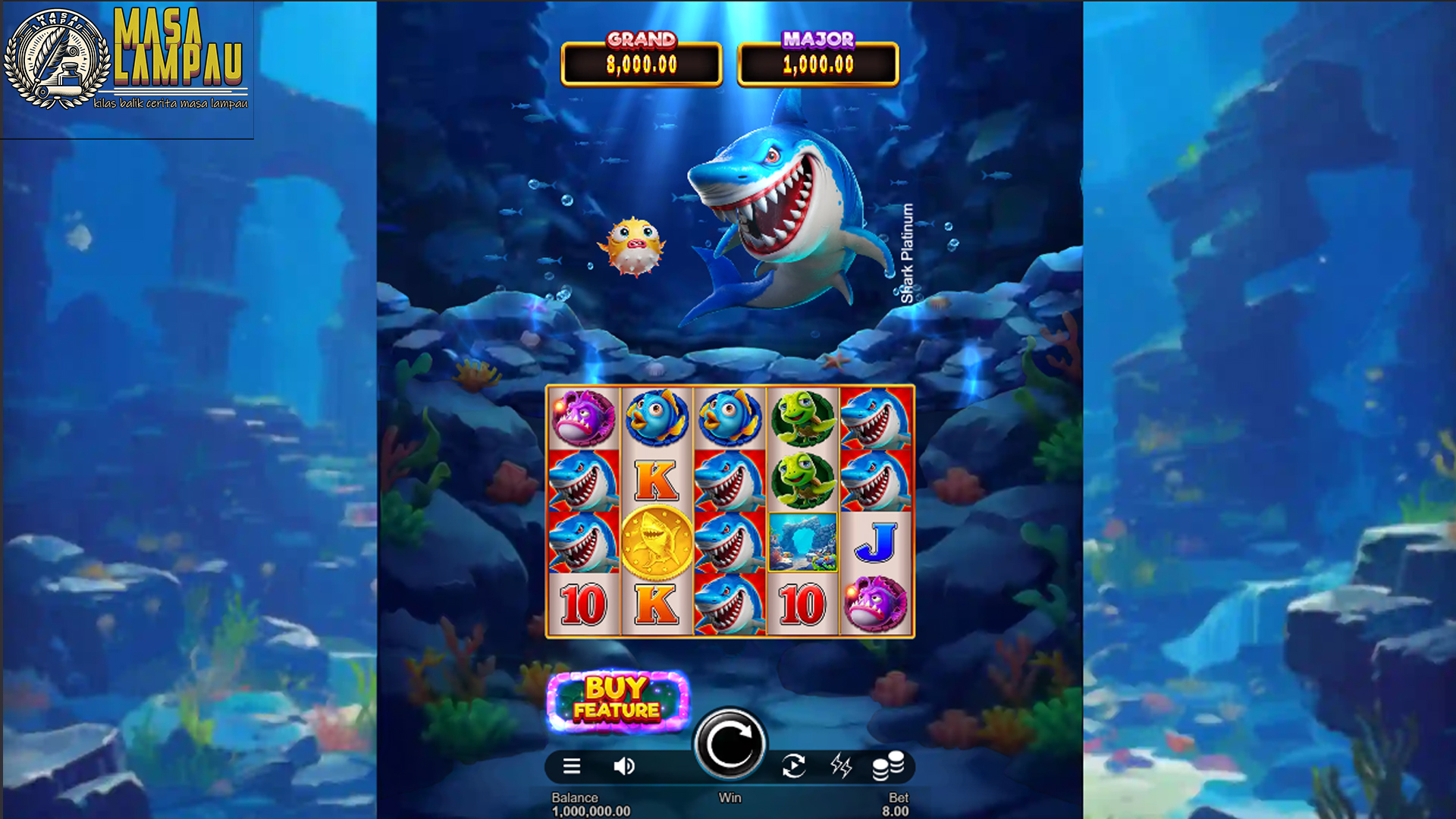 Grafis Memukau dan Gameplay Seru Hanya di Slot Shark Platinum