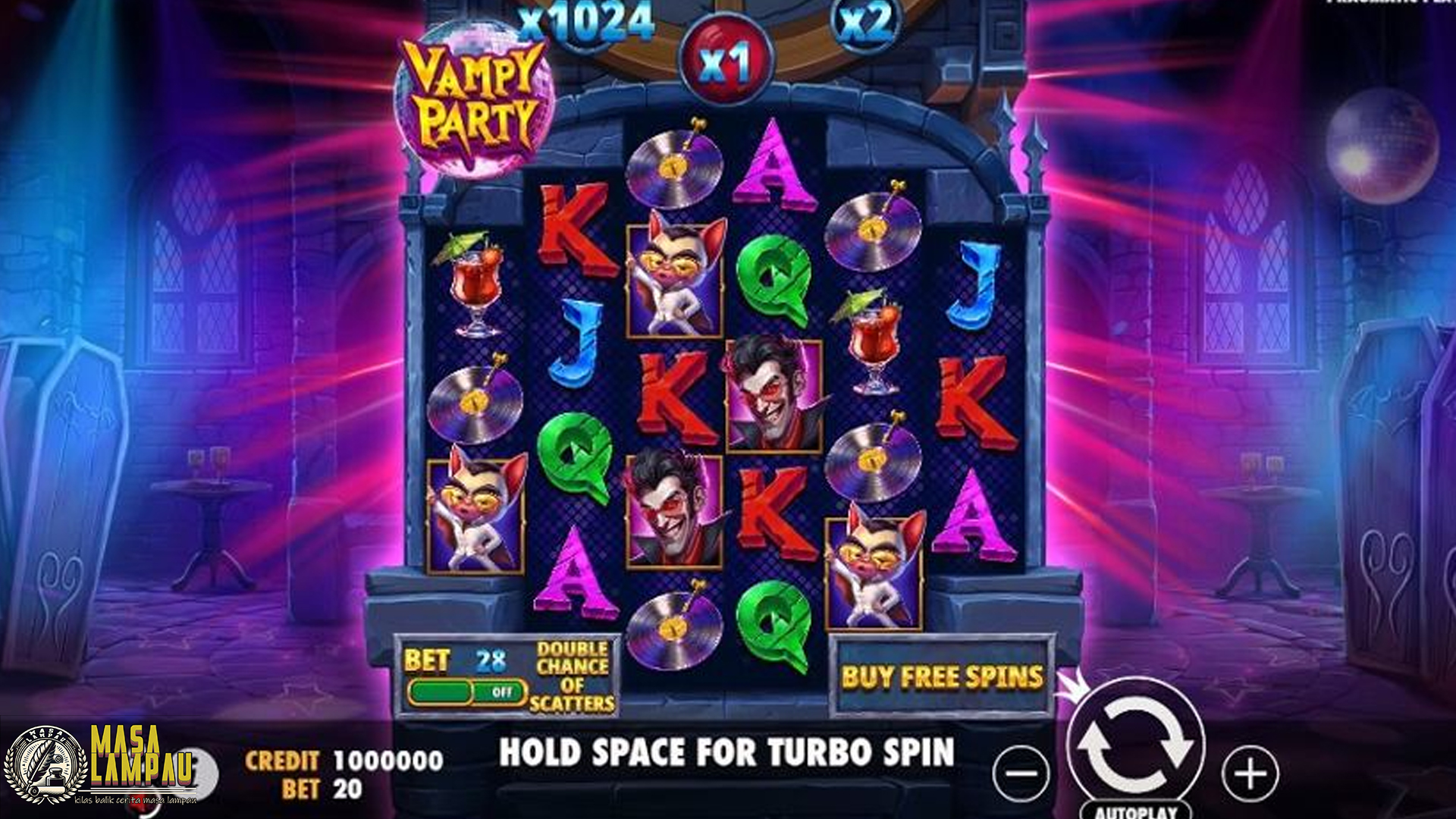 Slot Vampy Party: Saatnya Vampir Pesta dan Jackpot pun Menari