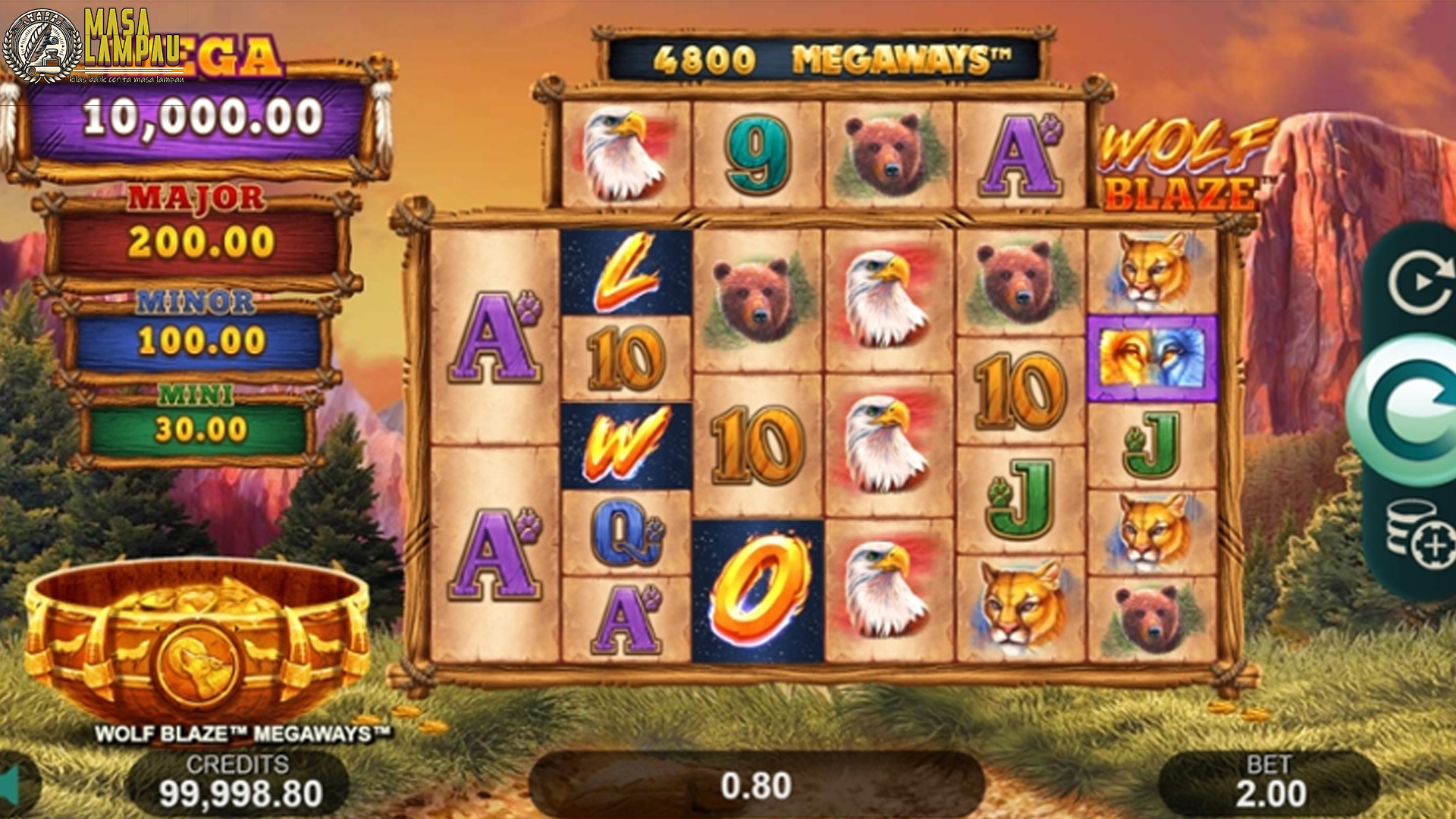 Slot Wolf Blaze Megaways: Taklukkan Gulungan dan Raih Hadiah