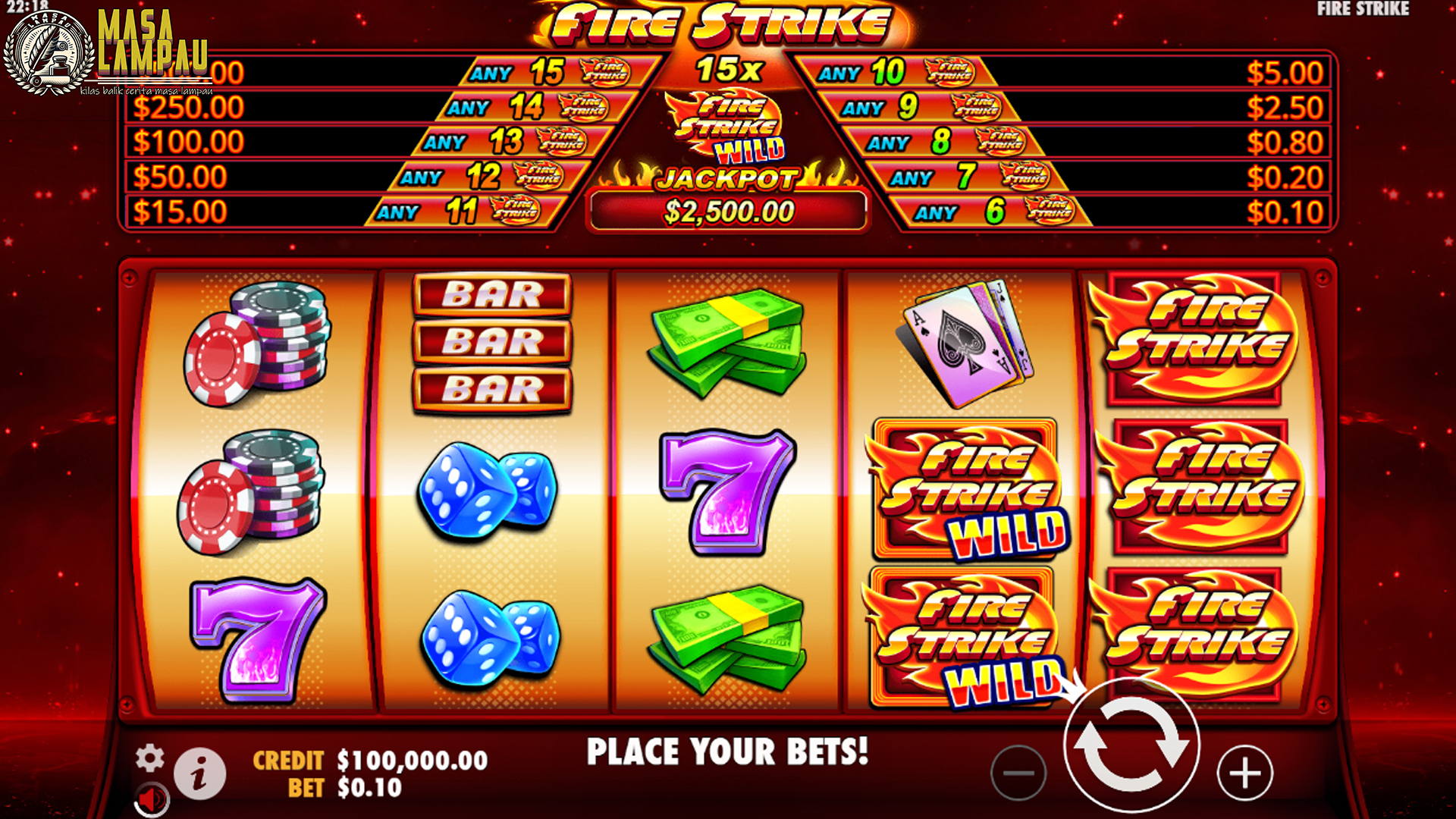 Terbakar Sensasi Jackpot! Kejutan Besar di Slot Fire Strike